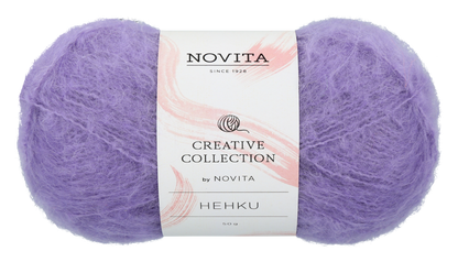 Novita Hehku Mohair breigaren in inspiration - zachte kwaliteit voor warme stukken