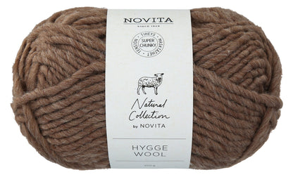 Novita Hygge Wool in wild mushroom - rustieke breigaren voor warme projecten