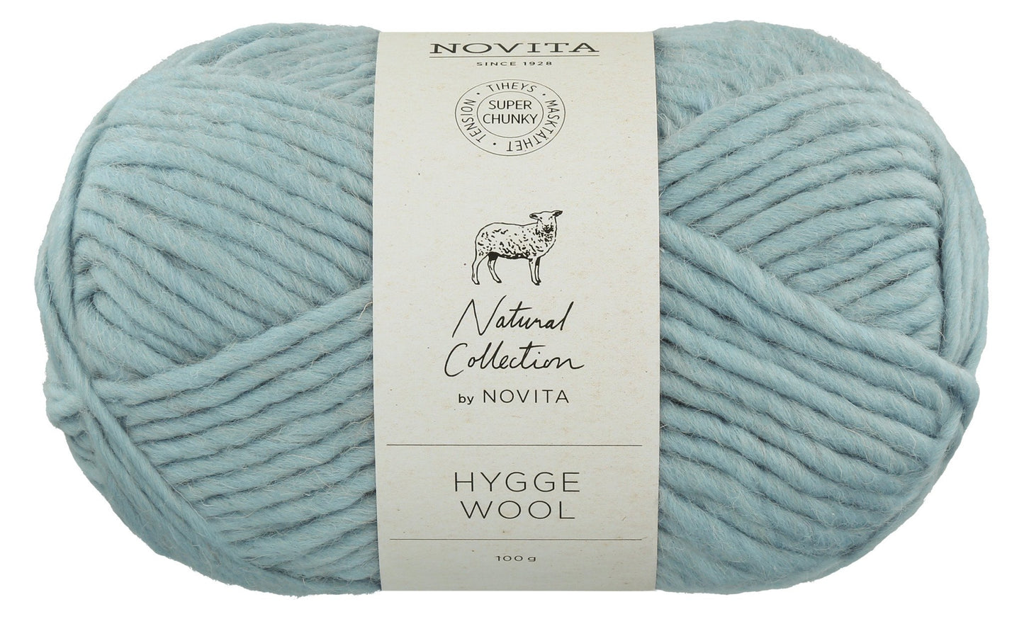 Novita Hygge Wool in Tide - super chunky breigaren voor dekens