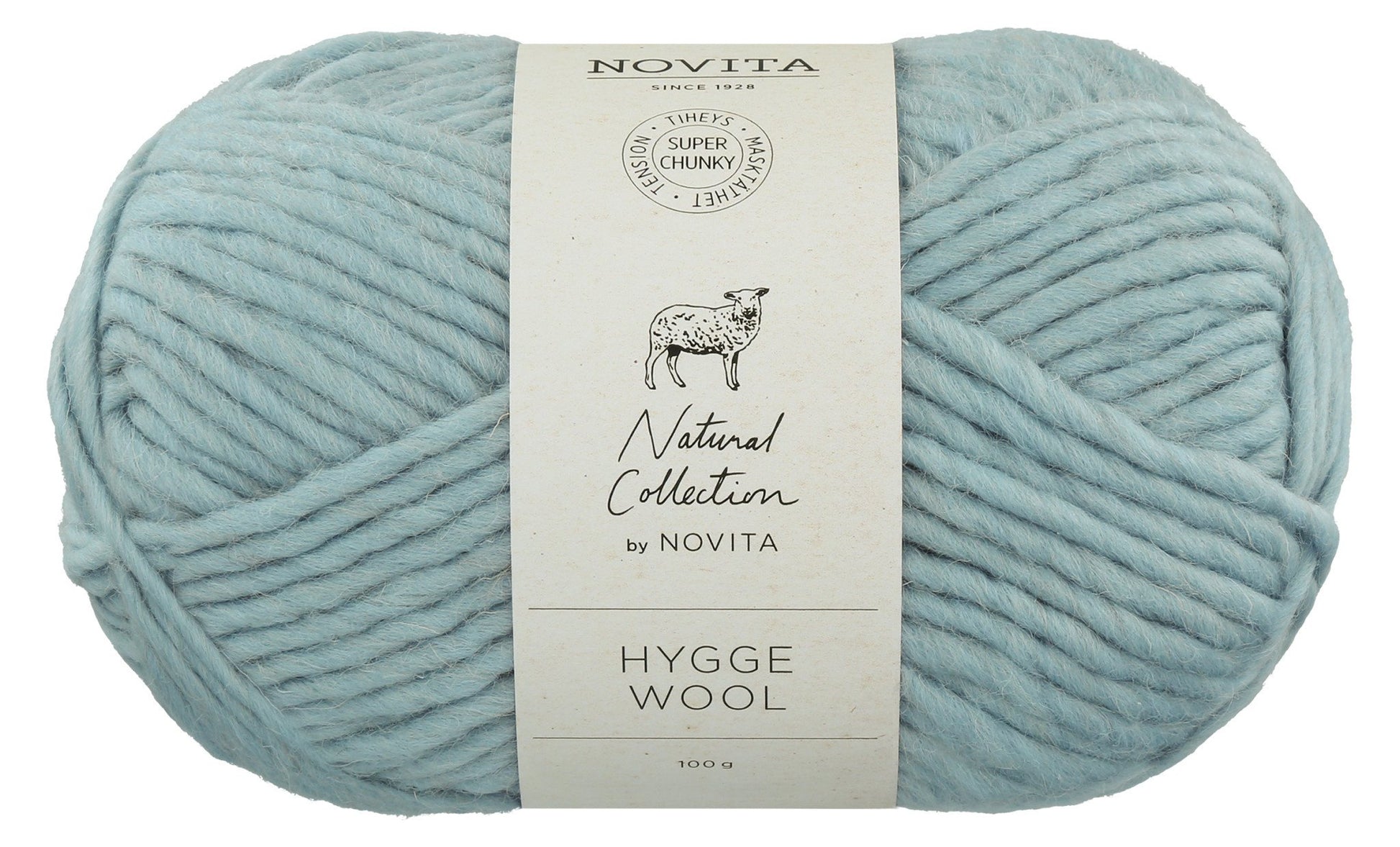 Novita Hygge Wool in Tide - super chunky breigaren voor dekens