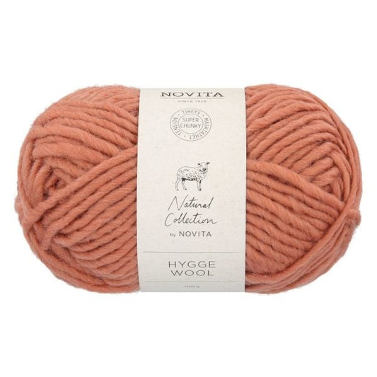 Novita Hygge Wool in tea - dikke breigaren voor dekens en mutsen
