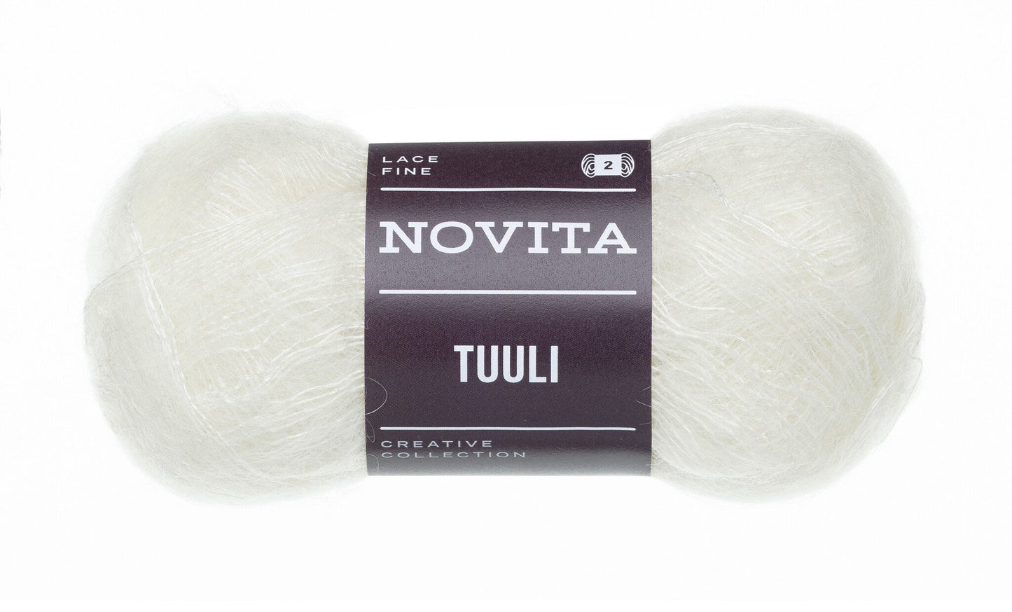 Novita Tuuli breigaren in beam - luxe mohair voor ajourwerk