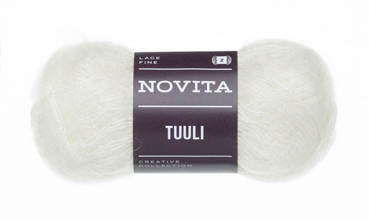 Novita Tuuli breigaren in beam - luxe mohair voor ajourwerk