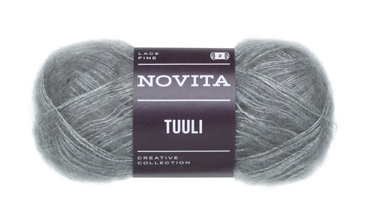 Novita Tuuli breigaren in skerry - perfect voor fijne breiwerk