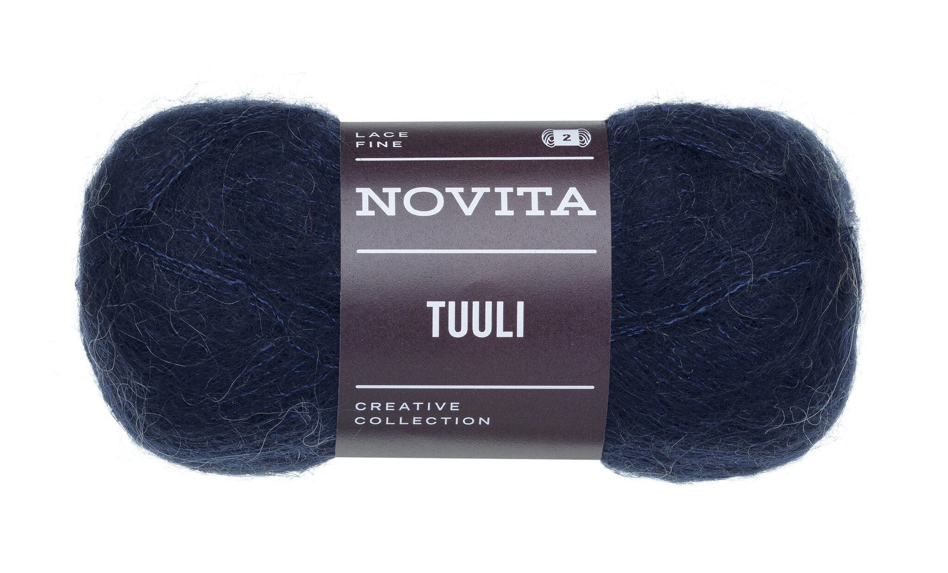 Novita Tuuli breigaren in evening star - luxe mohair voor sjaals en dekens