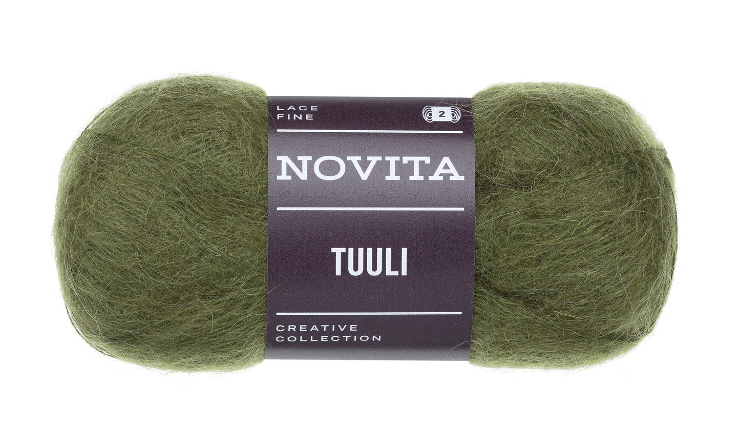 Novita Tuuli breigaren in halo - perfect voor delicate breiwerk