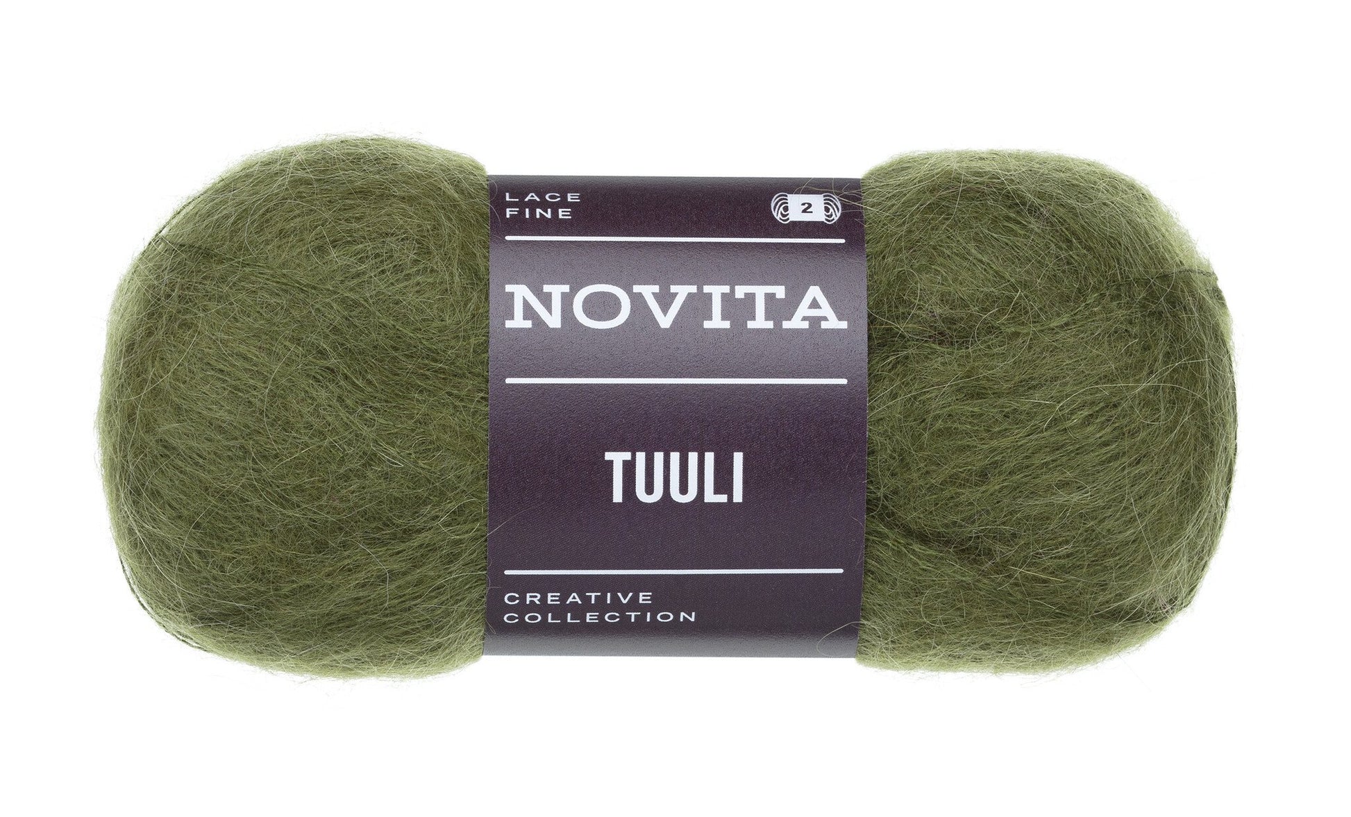 Novita Tuuli breigaren in halo - perfect voor delicate breiwerk