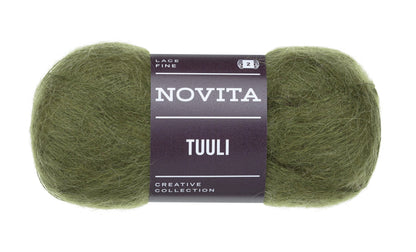 Novita Tuuli breigaren in halo - perfect voor delicate breiwerk