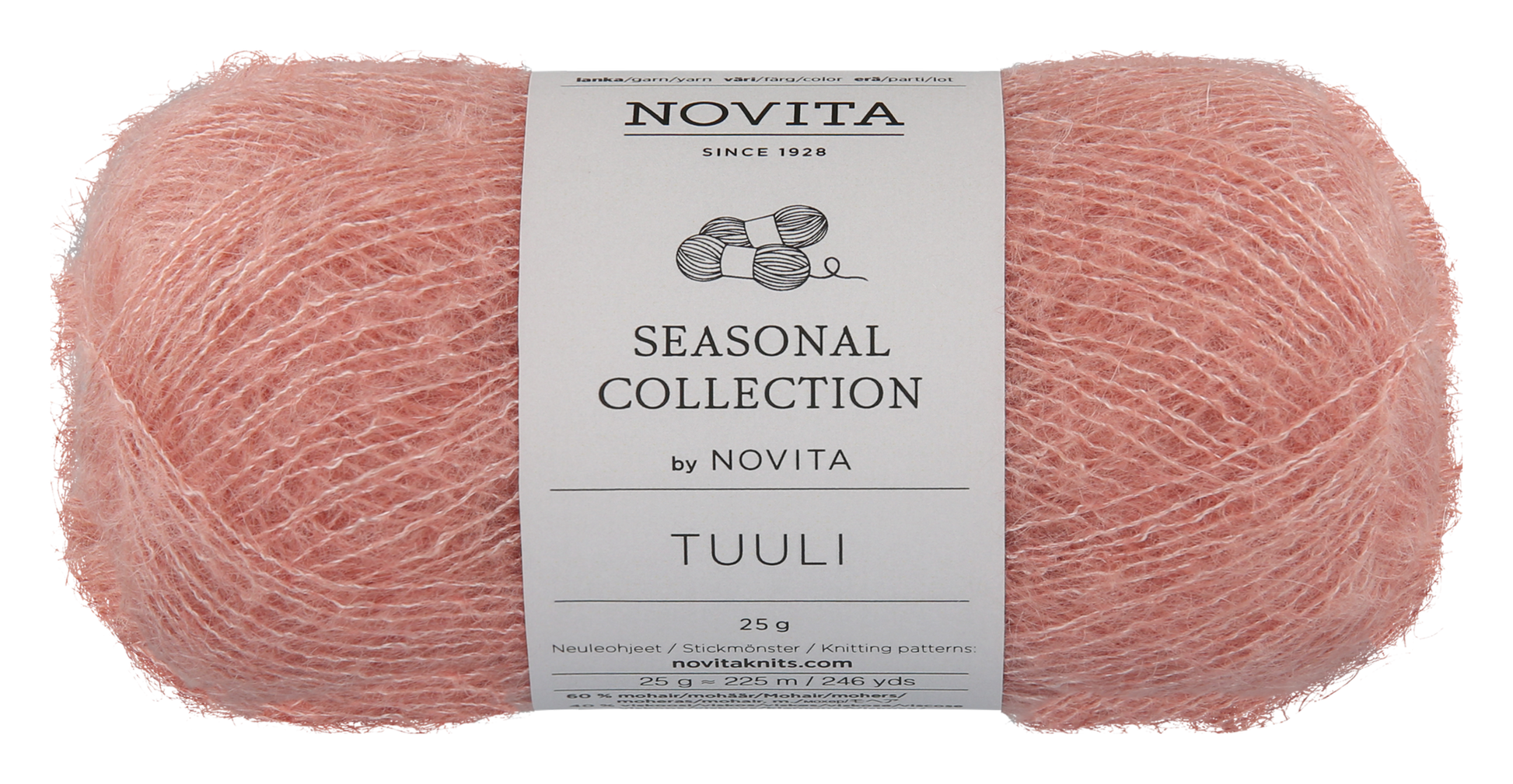 Novita Tuuli breigaren in morning star - perfect voor delicate breiwerk