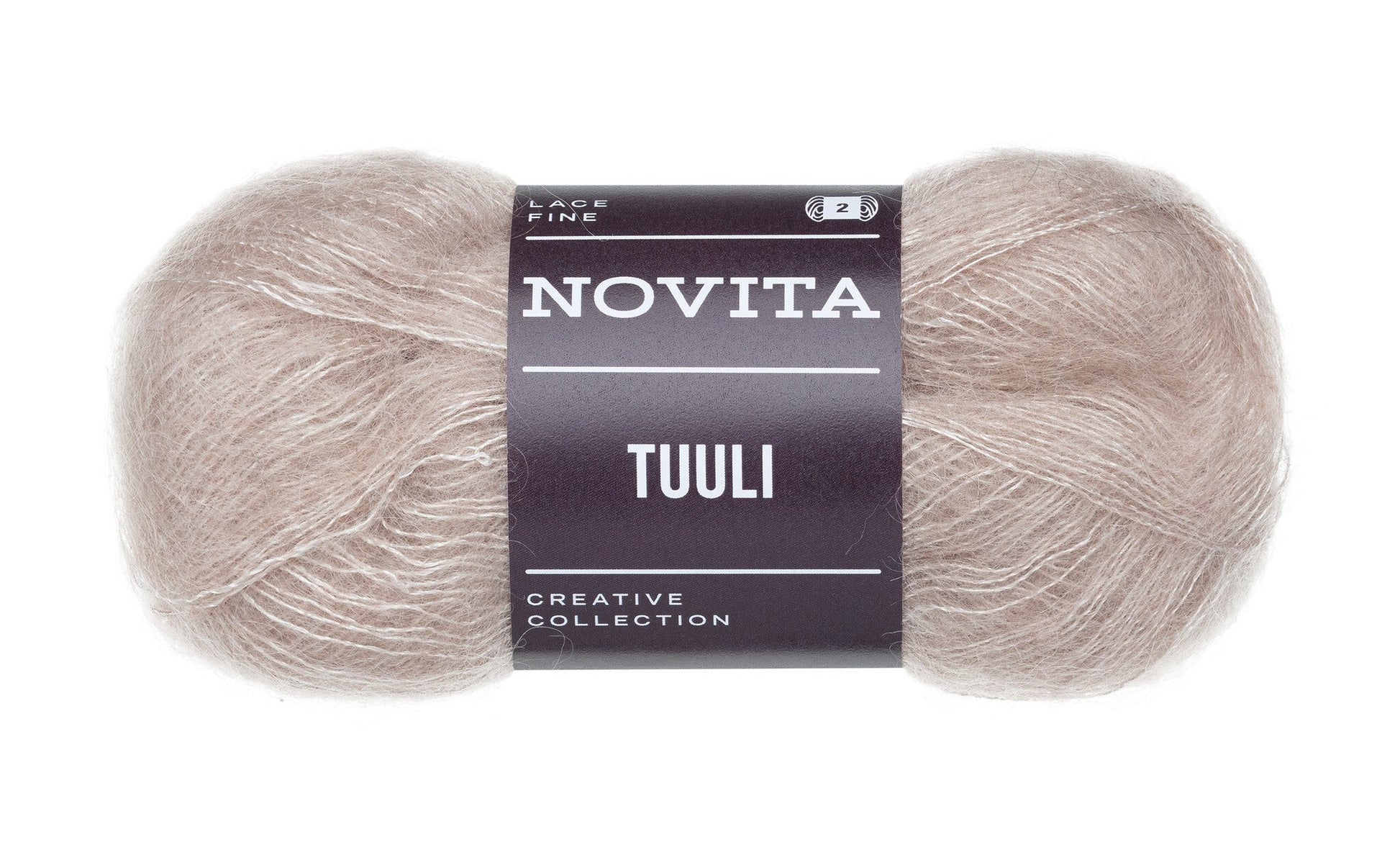 Novita Tuuli breigaren in reflection - zacht mohair garen