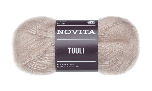 Novita Tuuli breigaren in reflection - zacht mohair garen