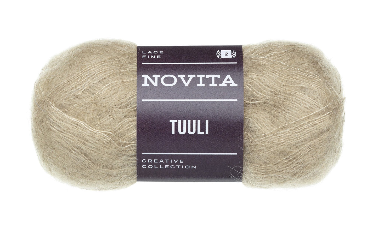 Novita Tuuli breigaren in eternity - luxe mohair voor sjaals en dekens