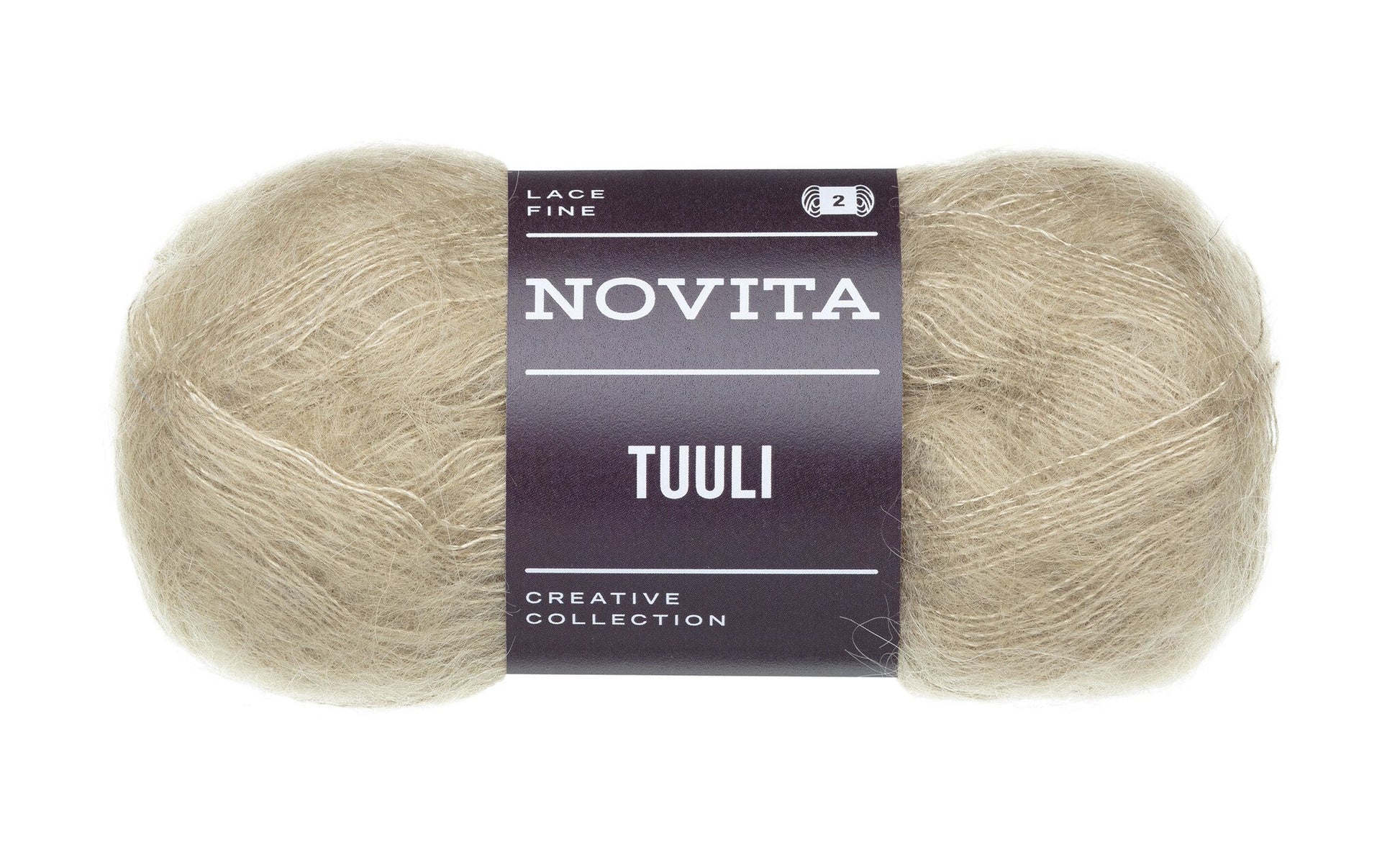 Novita Tuuli breigaren in eternity - luxe mohair voor sjaals en dekens