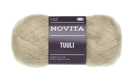 Novita Tuuli breigaren in eternity - luxe mohair voor sjaals en dekens