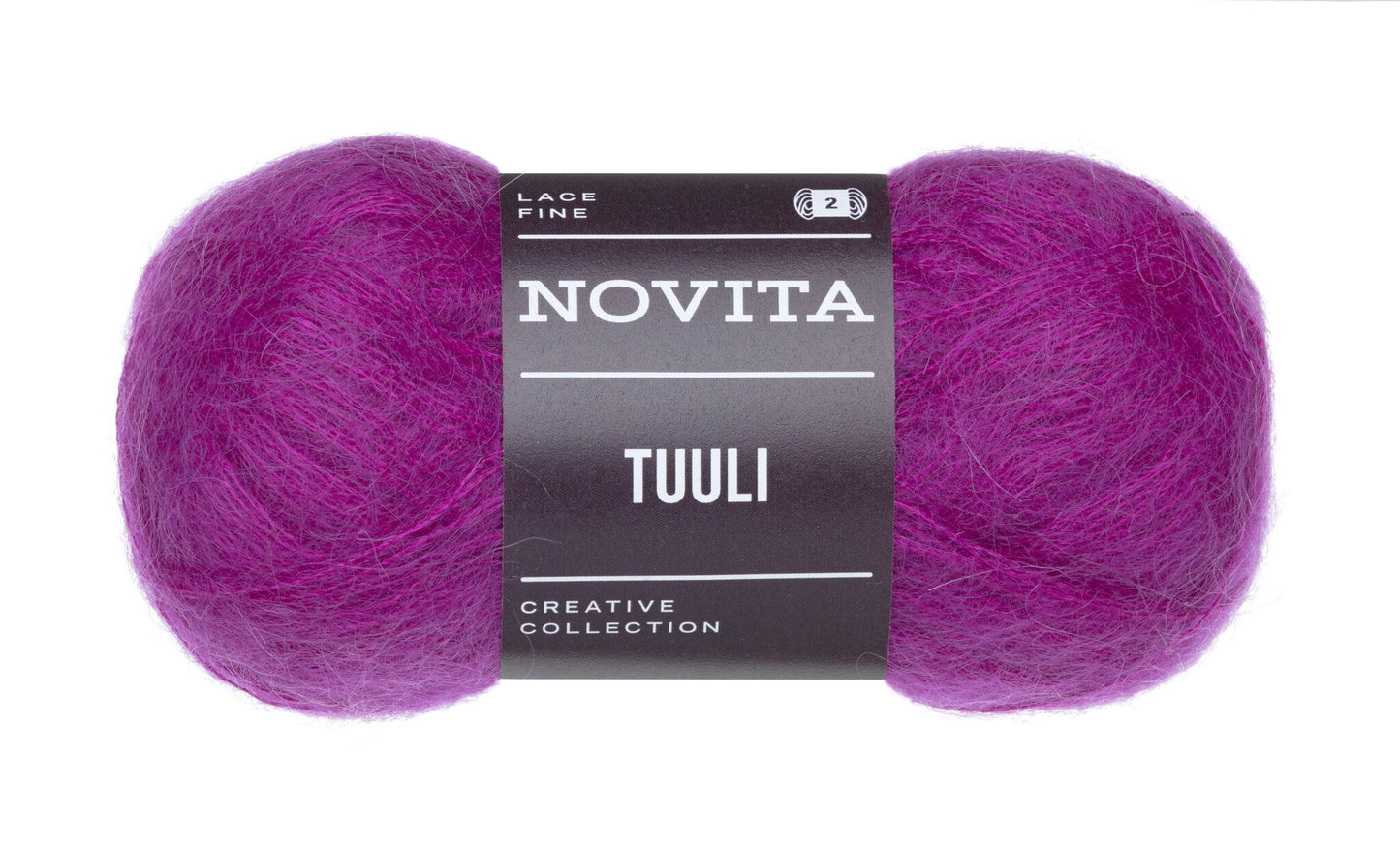 Novita Tuuli breigaren in supernova - zacht en fluweelachtig breigaren