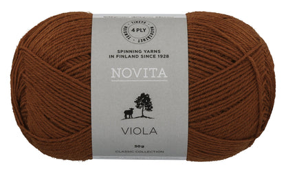 Novita Viola sokkenwol in bolete - ideaal voor kleurrijke creaties
