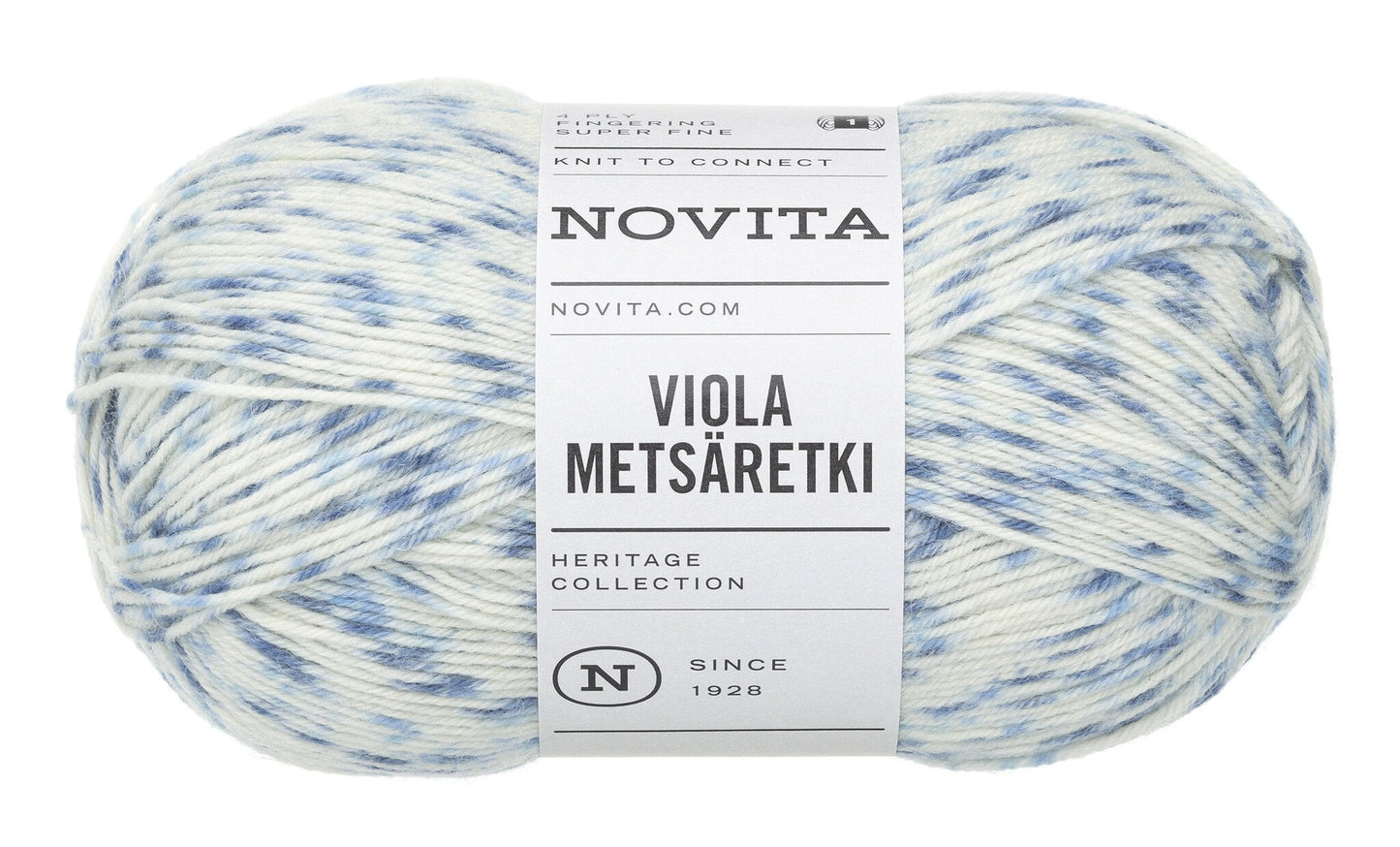 Novita Viola Metsäretki sokkengaren in forest pond – 80% wol, 20% polyamide
