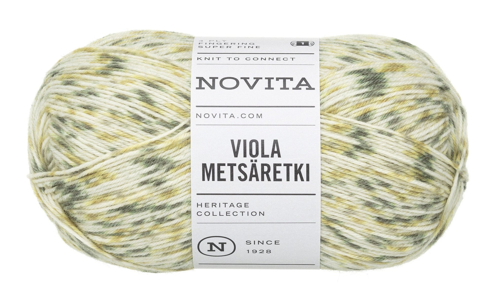 Novita Viola Metsäretki sokkengaren in conifer forest – 80% wol, 20% polyamide