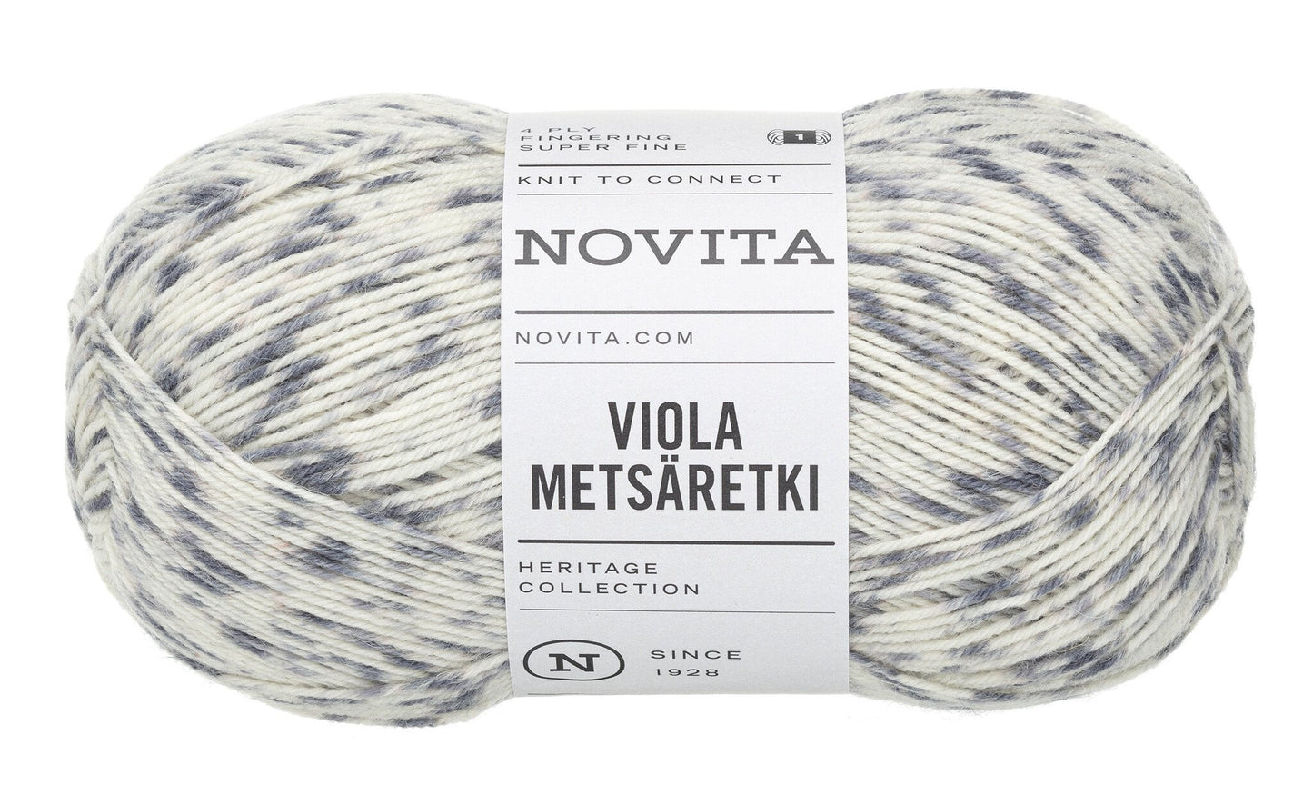 Novita Viola Metsäretki sokkengaren in birch forest – 80% wol, 20% polyamide