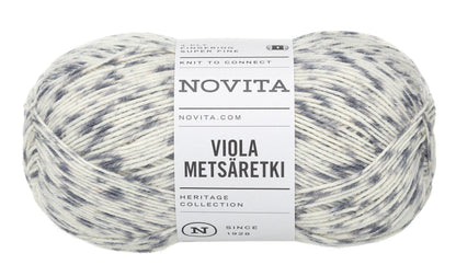 Novita Viola Metsäretki sokkengaren in birch forest – 80% wol, 20% polyamide