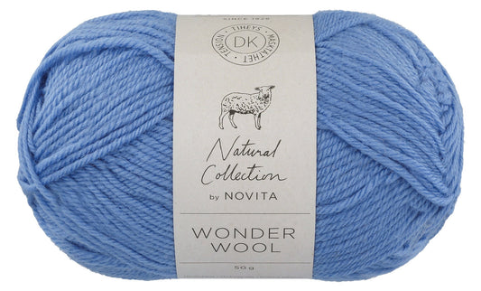 Novita Wonder Wool DK in Rapids 50gr. - Zacht en duurzaam 100% wolgaren voor breien en haken