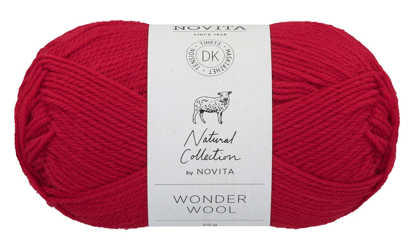 Novita Wonder Wool DK in Purpose 50gr. - Zacht en duurzaam 100% wolgaren voor breien en haken