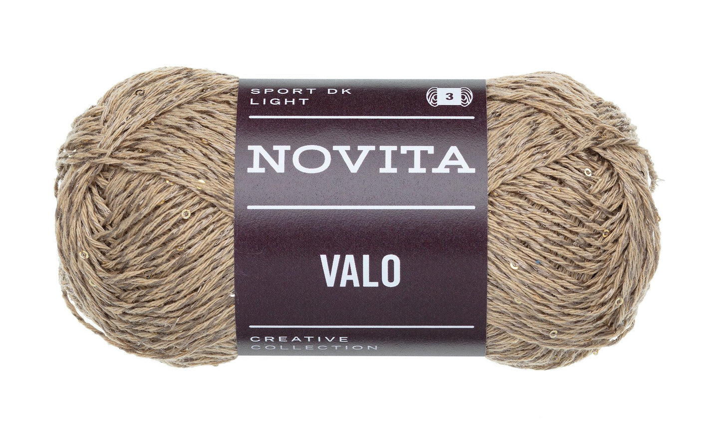 Novita Valo breigaren in phenomena - luchtig garen met subtiele pailletten voor speciale gelegenheden