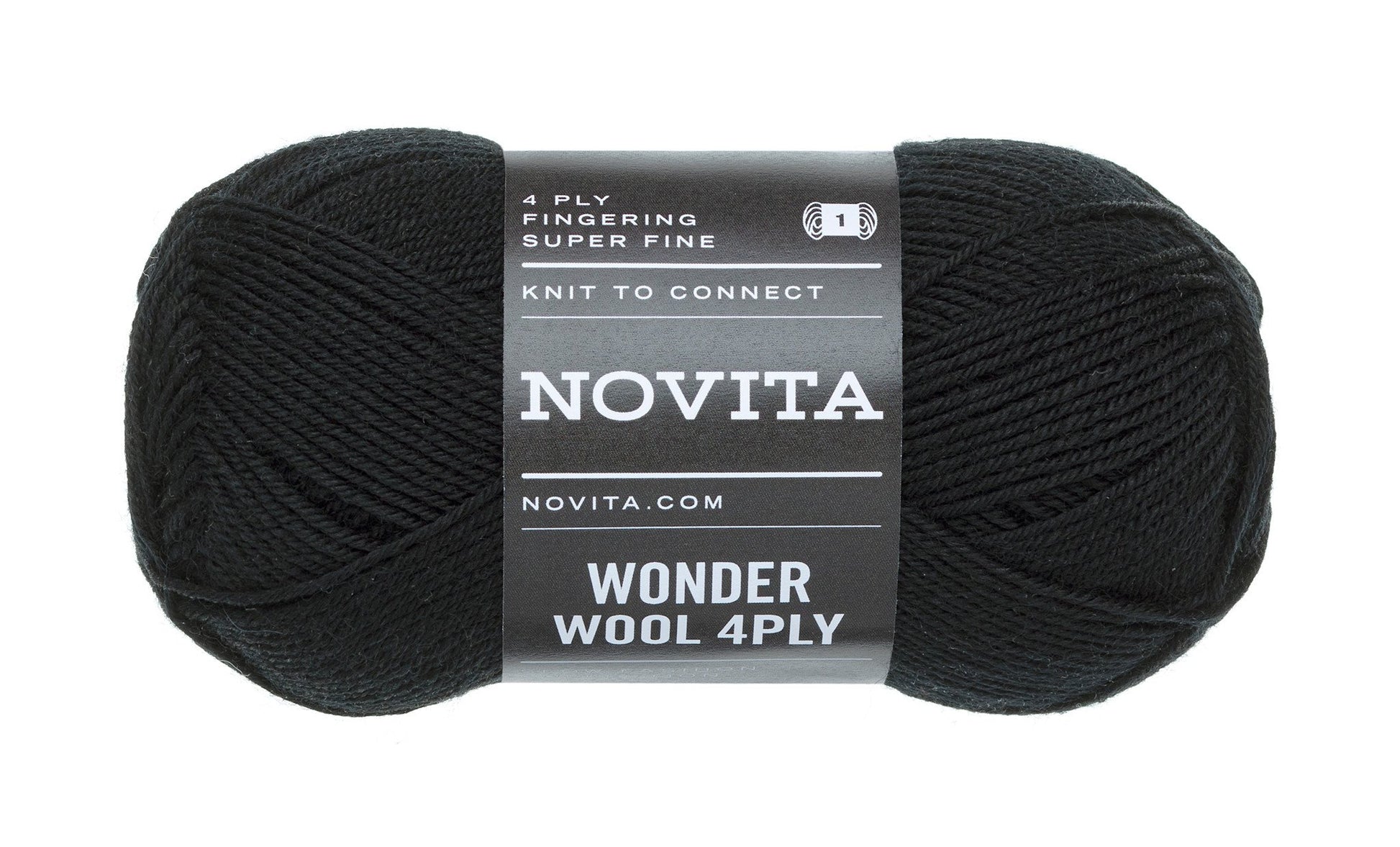 Novita Wonder Wool 4-ply in infinity - Oeko-Tex® STANDARD 100 gecertificeerd voor veilige huidcontact