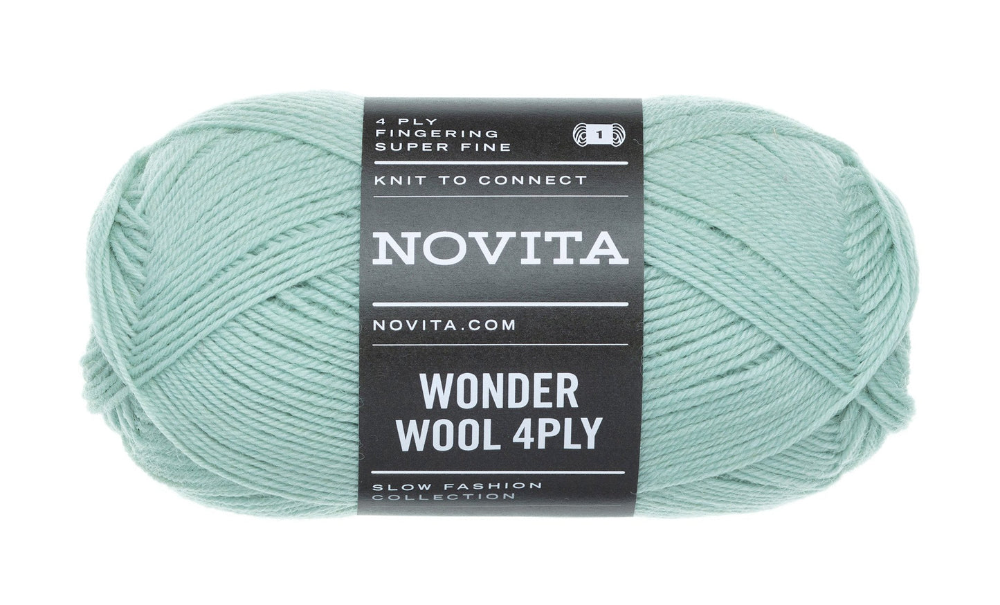 Novita Wonder Wool 4-ply in cabbage white butterfly - perfect voor lichte truien en accessoires