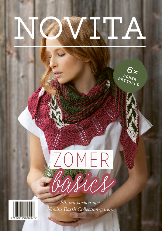 Novita Zomer Basics patroonboek - zomerse breipatronen voor tops en sjaals