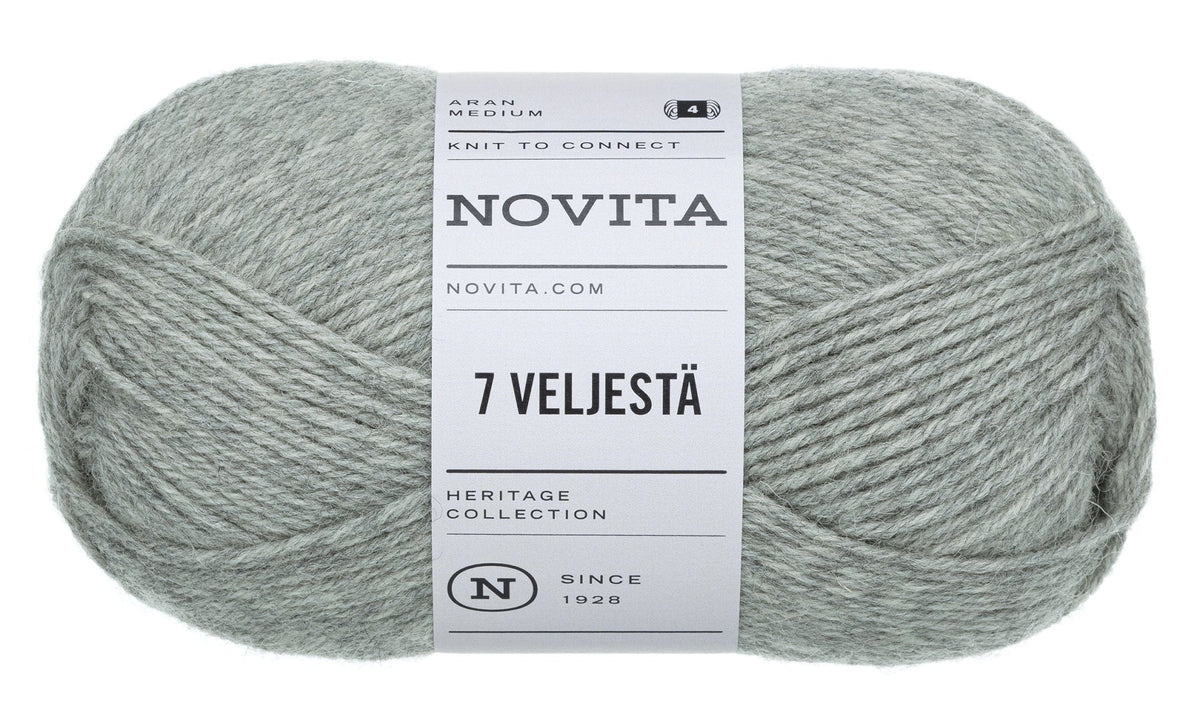 Novita 7 Veljestä kleur 043 stone: bol wol