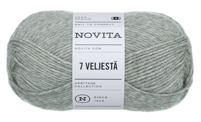 Novita 7 Veljestä kleur 043 stone: bol wol