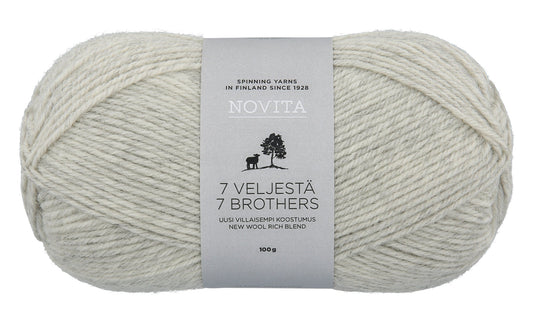 Novita 7 Veljestä kleur 047 lichen: bol wol