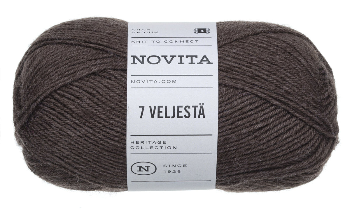 Novita 7 Veljestä kleur 064 false morel: bol wol
