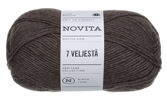 Novita 7 Veljestä kleur 064 false morel: bol wol