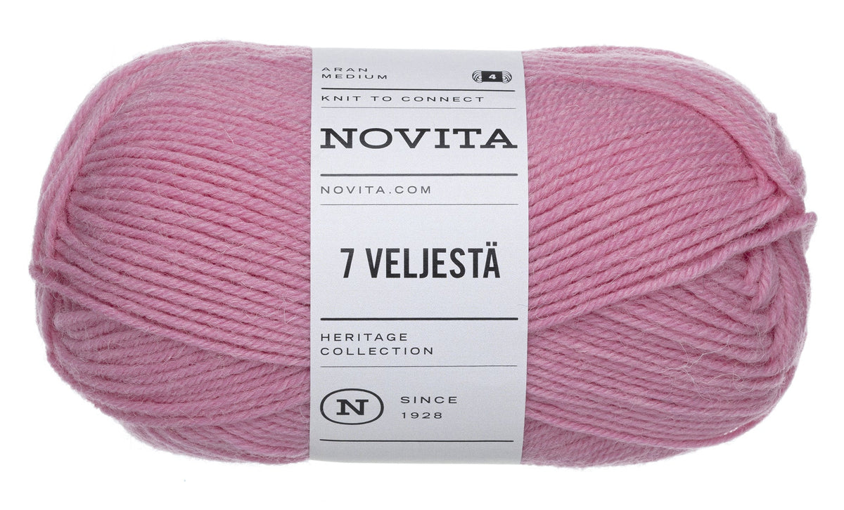 Novita 7 Veljestä kleur 510 caramel: bol wol