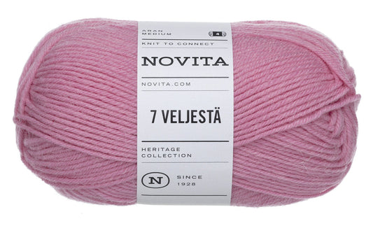 Novita 7 Veljestä kleur 510 caramel: bol wol