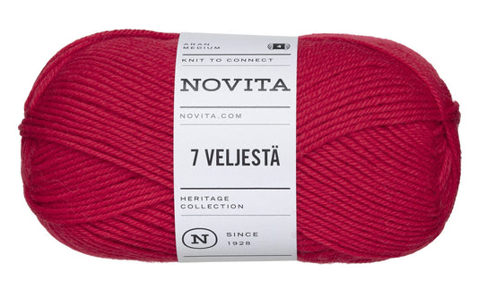 Novita 7 Veljestä kleur 549 christmas: bol wol
