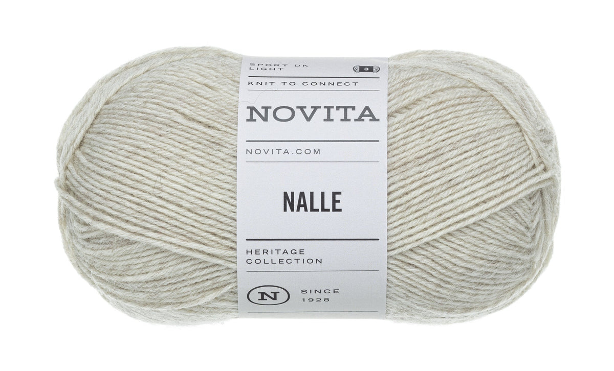 Novita Nalle kleur 061 linnen: bol sokkenwol