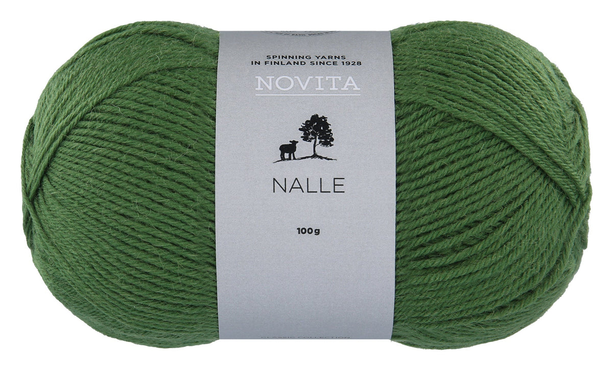 Novita Nalle kleur 347 fern: bol sokkenwol