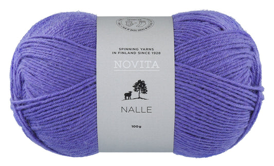 Novita Nalle kleur 740 lavender: bol sokkenwol