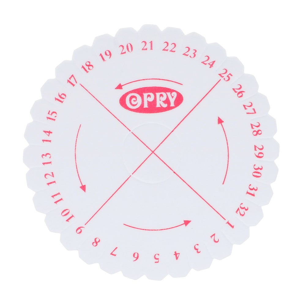 Opry Kumihimo schijf 10cm rond – Brei- en haakaccessoire voor vlechtwerken