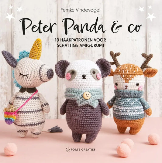 Peter Panda & Co haakboek - charmant amigurumi-dierenboek met accessoires