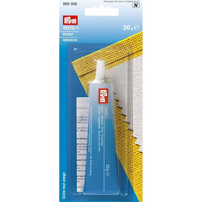 Prym Textiellijm - transparant na drogen voor brei- en haakreparaties