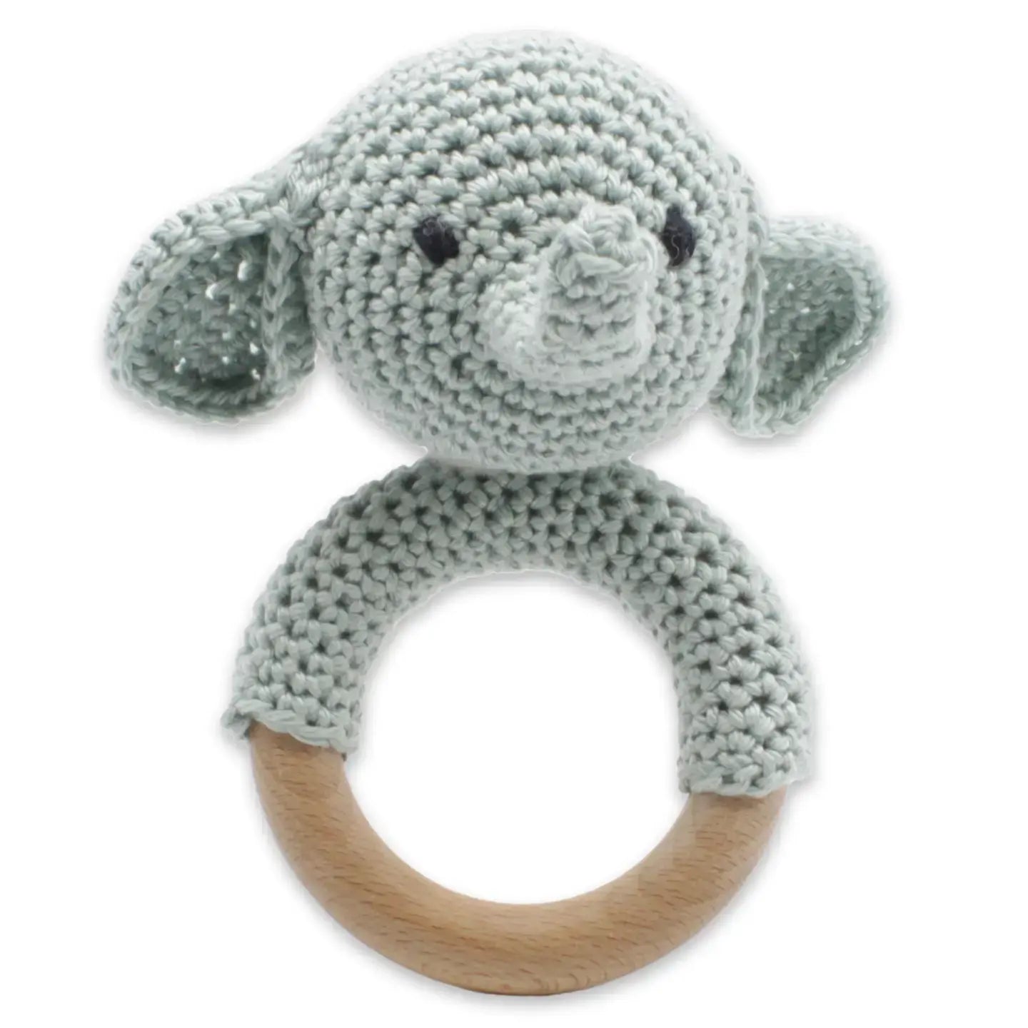 Rammelaar Olifant haakpakket – Katoen garen voor baby knuffel