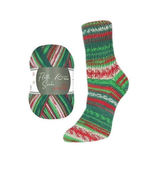 Flotte Socke Christmas 4-ply