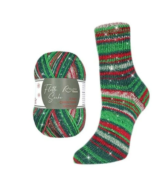 Flotte Socke Christmas 4-ply