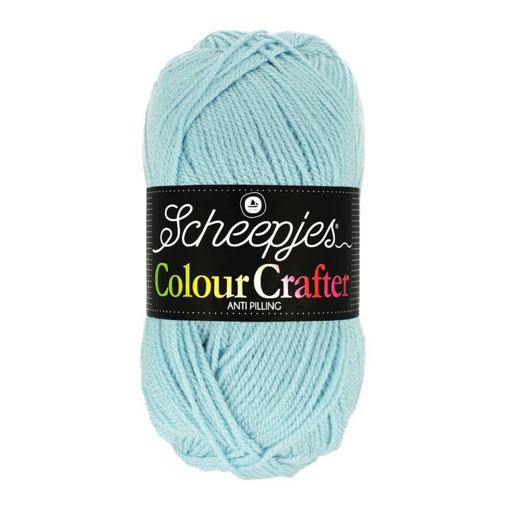 SCHEEPJES Colour Crafter breigaren in kleur 1019 Texel - premium acryl voor breien en haken