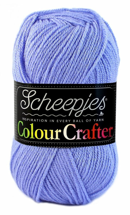 SCHEEPJES Colour Crafter breigaren in kleur 1001 Weert - zijdezacht acryl voor breien en haken