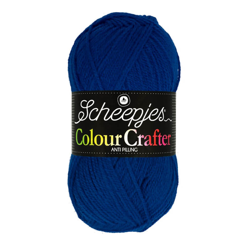 SCHEEPJES Colour Crafter breigaren in kleur 1001 Weert - zijdezacht acryl voor breien en haken